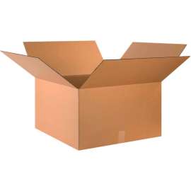 Global Industrial Cardboard Corrugated Boxes, 24"L x 24"W x 14"H, Kraft