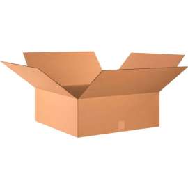 Global Industrial Cardboard Corrugated Boxes, 24"L x 24"W x 9"H, Kraft