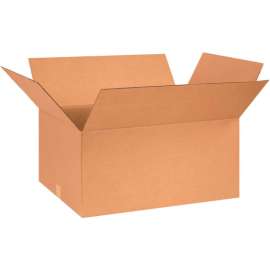 Global Industrial Cardboard Corrugated Boxes, 26"L x 18"W x 12"H, Kraft
