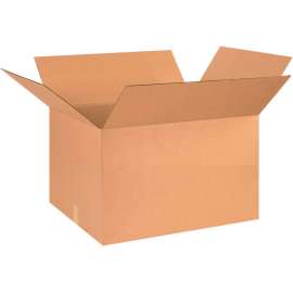 Global Industrial Cardboard Corrugated Boxes, 26"L x 20"W x 16"H, Kraft