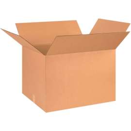 Global Industrial Cardboard Corrugated Boxes, 26"L x 20"W x 18"H, Kraft