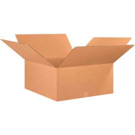 Global Industrial Cardboard Corrugated Boxes, 26"L x 26"W x 12"H, Kraft
