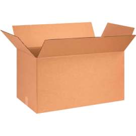 Global Industrial Cardboard Corrugated Boxes, 28"L x 14"W x 14"H, Kraft