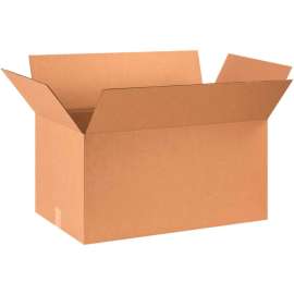 Global Industrial Cardboard Corrugated Boxes, 28"L x 16"W x 14"H, Kraft