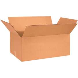 Global Industrial Cardboard Corrugated Boxes, 28"L x 18"W x 10"H, Kraft