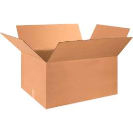 Global Industrial Cardboard Corrugated Boxes, 28"L x 18"W x 12"H, Kraft
