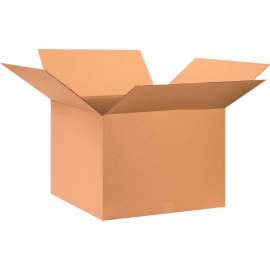 Global Industrial Cardboard Corrugated Boxes, 28"L x 28"W x 20"H, Kraft