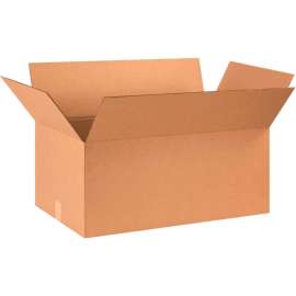 Global Industrial Cardboard Corrugated Boxes, 29"L x 17"W x 12"H, Kraft