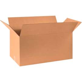 Global Industrial Cardboard Corrugated Boxes, 30"L x 15"W x 15"H, Kraft