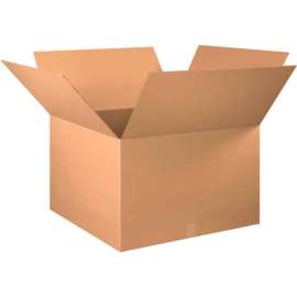 Global Industrial Cardboard Corrugated Boxes, 30"L x 30"W x 20"H, Kraft