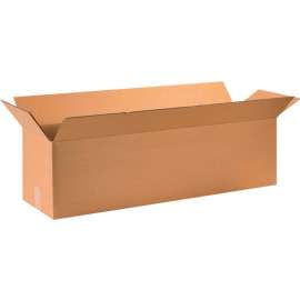 Global Industrial Long Cardboard Corrugated Boxes, 36"L x 10"W x 10"H, Kraft