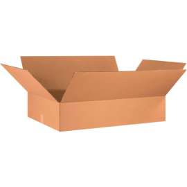 Global Industrial Flat Cardboard Corrugated Boxes, 36"L x 24"W x 8"H, Kraft