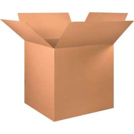 Global Industrial Cardboard Corrugated Boxes, 36"L x 36"W x 36"H, Kraft