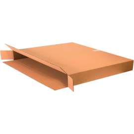 Global Industrial Side Loading Cardboard Corrugated Boxes, 36"L x 5"W x 30"H, Kraft