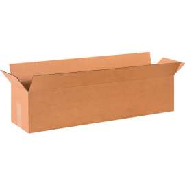 Global Industrial Long Cardboard Corrugated Boxes, 36"L x 8"W x 8"H, Kraft