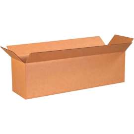 Global Industrial Long Cardboard Corrugated Boxes, 40"L x 10"W x 10"H, Kraft