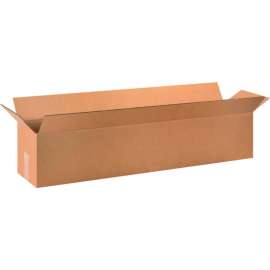 Global Industrial Long Cardboard Corrugated Boxes, 40"L x 8"W x 8"H, Kraft
