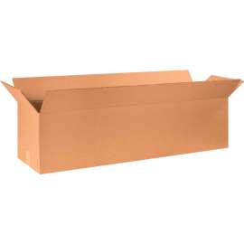 Global Industrial Long Cardboard Corrugated Boxes, 48"L x 16"W x 16"H, Kraft