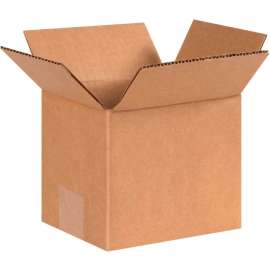 Global Industrial Cardboard Corrugated Boxes, 6"L x 5"W x 5"H, Kraft