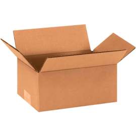 Global Industrial Cardboard Corrugated Boxes, 8"L x 5"W x 3"H, Kraft