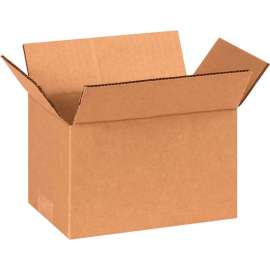 Global Industrial Cardboard Corrugated Boxes, 8"L x 5"W x 4"H, Kraft
