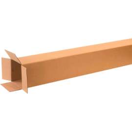 Global Industrial Tall Cardboard Corrugated Boxes, 8"L x 8"W x 60"H, Kraft