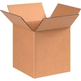 Global Industrial Cardboard Corrugated Boxes, 8"L x 8"W x 9"H, Kraft
