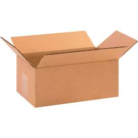 Global Industrial Cardboard Corrugated Boxes, 9"L x 5"W x 3"H, Kraft