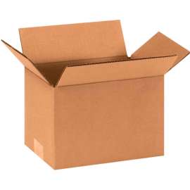 Global Industrial Cardboard Corrugated Boxes, 9"L x 6"W x 6"H, Kraft