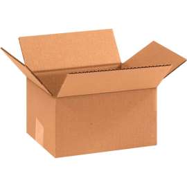Global Industrial Cardboard Corrugated Boxes, 9"L x 7"W x 5"H, Kraft