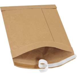 Global Industrial Self Seal Padded Mailers, #2, 8-1/2"W x 12"L, Kraft, 25/Pack