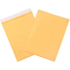 Global Industrial Self Seal Bubble Mailers w/Tear Strip #1 7-1/4"W x 12"L Golden Kraft 100/Pk