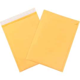 Global Industrial Self Seal Bubble Mailer w/Tear Strip #3 8-1/2"Wx14-1/2"L Golden Kraft 70/Pk