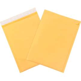 Global Industrial Self Seal Bubble Mailers w/Tear Strip #5 10-1/2"W x 16"L Golden Kraft 25/Pk