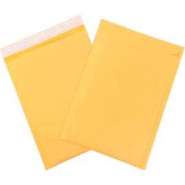Global Industrial Self Seal Bubble Mailers w/Tear Strip #6 12-1/2"W x 19"L Golden Kraft 25/Pk