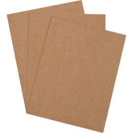Global Industrial Extra Heavy Duty Chipboard Pads, 11"L x 8-1/2"W, Kraft, 470/Pack