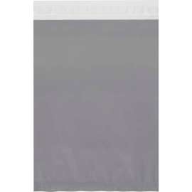 Global Industrial Clear View Poly Mailers, 14-1/2"W x 19"L, 2.5 Mil, White, 100/Pack