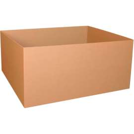 Global Industrial Gaylord Bottom Cargo Containers, 48"L x 40"W x 24"H, Kraft