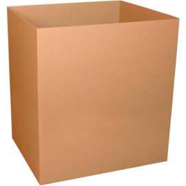 Global Industrial Double Wall Gaylord Bottom Cargo Containers, 48"L x 40"W x 48"H, Kraft