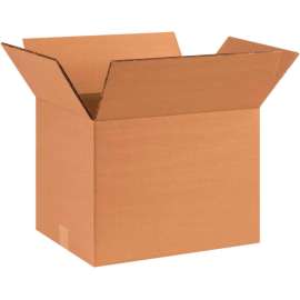 Global Industrial HD Double Wall Cardboard Corrugated Boxes, 14"L x 10"W x 10"H, Kraft