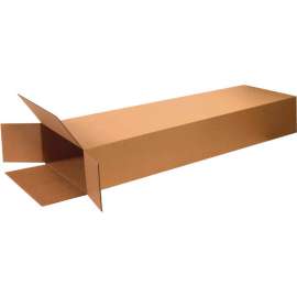 Global Industrial Side Loading Cardboard Corrugated Boxes, 14"L x 4"W x 68"H, Kraft