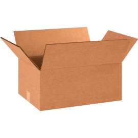 Global Industrial Heavy Duty Dbl Wall Cardboard Corrugated Boxes, 16"L x 10"W x 6"H, Kraft