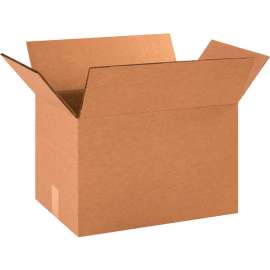 Global Industrial Heavy Duty Cardboard Corrugated Boxes, 18"L x 12"W x 12"H, Kraft