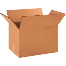 Global Industrial Heavy Duty Double Wall Corrugated Boxes, 18"L x 12"W x 12"H, Kraft