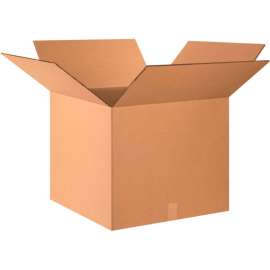 Global Industrial HD Double Wall Cardboard Corrugated Boxes, 24"L x 24"W x 20"H, Kraft