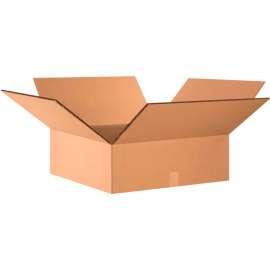 Global Industrial Heavy Duty Dbl Wall Cardboard Corrugated Boxes, 24"L x 24"W x 8"H, Kraft
