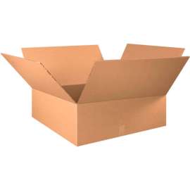 Global Industrial HD Double Wall Cardboard Corrugated Boxes, 30"L x 30"W x 12"H, Kraft