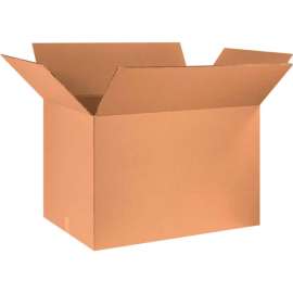 Global Industrial Heavy Duty Double Wall Corrugated Boxes, 36"L x 24"W x 24"H, Kraft
