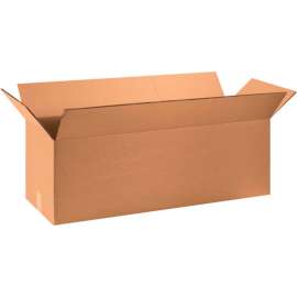 Global Industrial Heavy Duty Double Wall Cardboard Corrugated Boxes, 36"L x 8"W x 8"H, Kraft