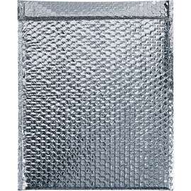 Global Industrial Cool Shield Thermal Bubble Mailers, 18"W x 22"L, Silver, 50/Pack